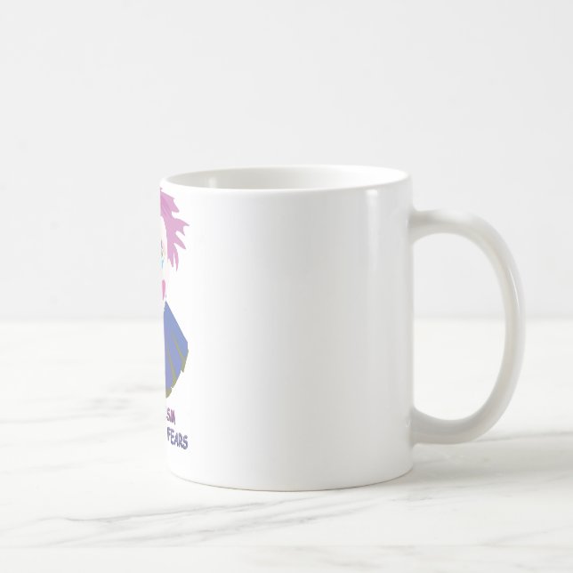 Clownism Face Your Fears Coffee Mug (Right)