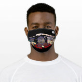 Clownmen Adult Cloth Face Mask (Worn)