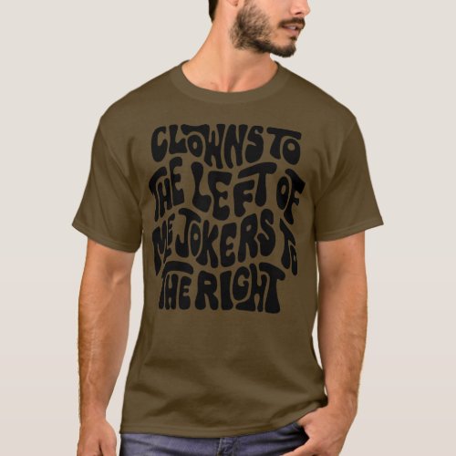 Clowns and Jokers Word Art T_Shirt