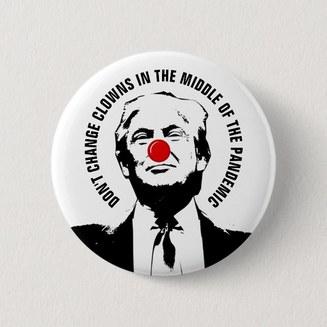 Clowns and the Pandemic Button (Front)