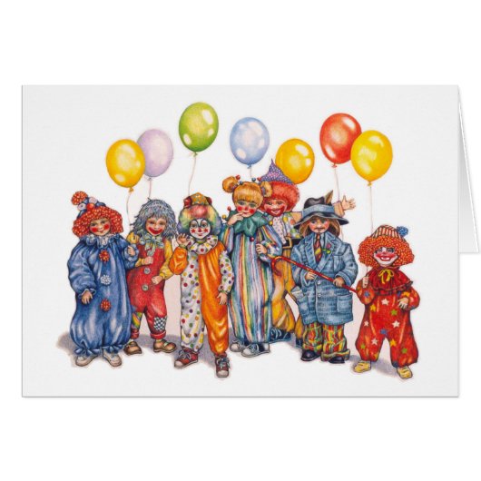 clowns cards (Front Horizontal)
