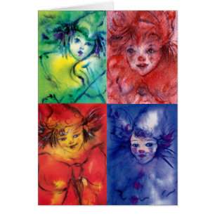 CLOWNS COLLECTION / Venetian Masquearde Ball Cards
