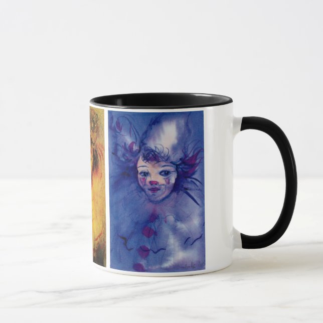 CLOWNS COLLECTION / Venetian Masquearde Ball Mug (Right)