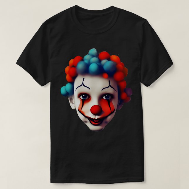 clowns face T-Shirt (Design Front)
