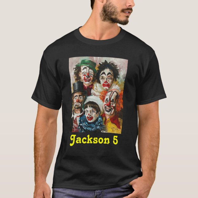 Clowns, Jackson 5 T-Shirt (Front)