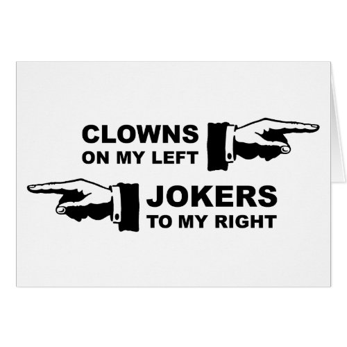 Clowns  Jokers