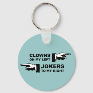 Clowns & Jokers Keychain