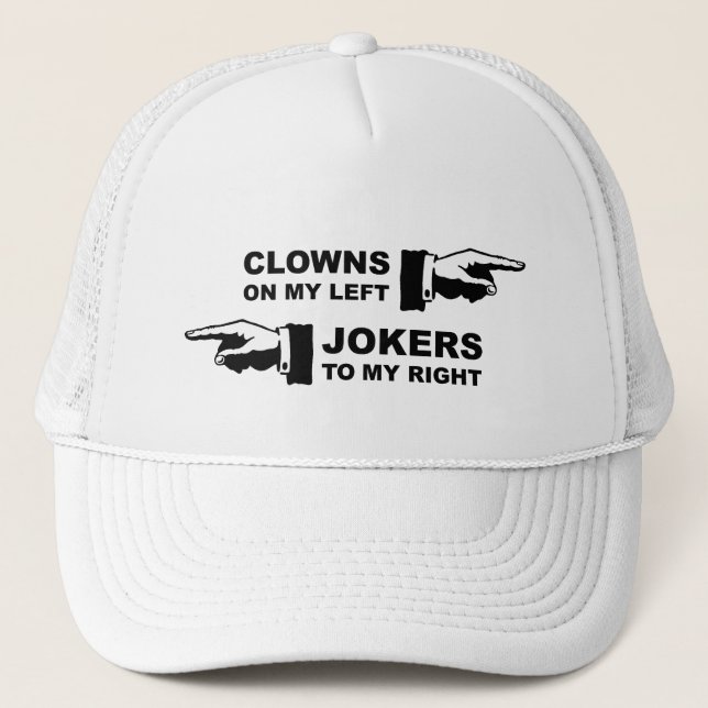 Clowns & Jokers Trucker Hat (Front)