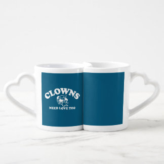 Clowns Need Love Too Coffee Mug Set