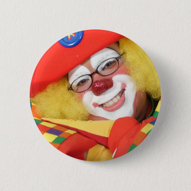 Clowns Pinback Button (Front)