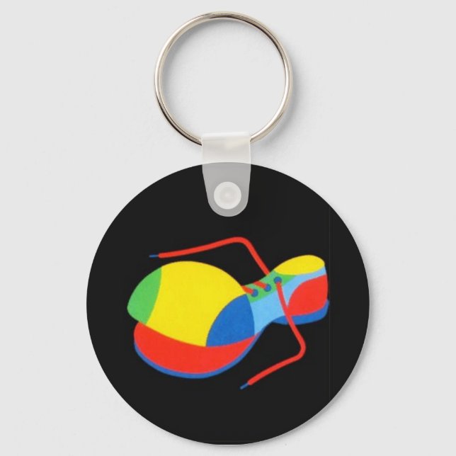 Clown's Shoe Keychain (Front)