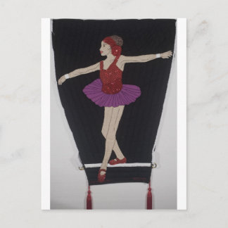 Clowns--Tight Rope Walker Postcard