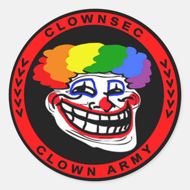 Clownsec Troll Sticker (Front)