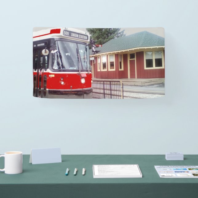 CLRV at stn 1.6' x 3' Indoor Banner (Tradeshow)