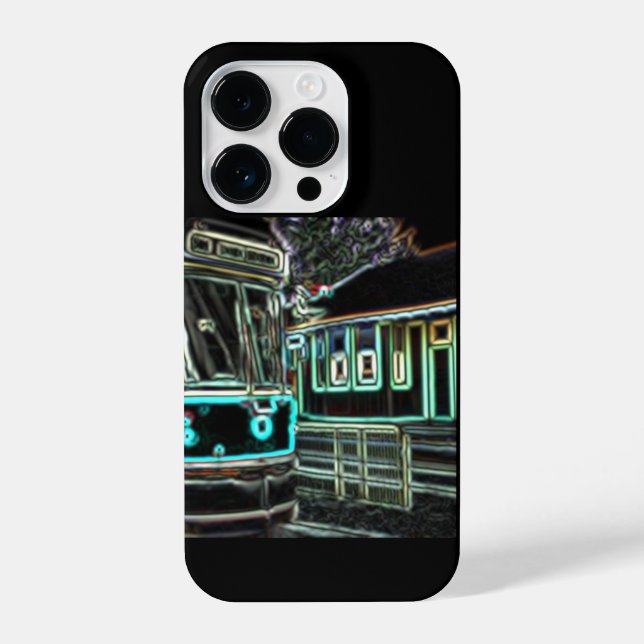 CLRV Neon at stn iPhone 14 Pro Phone Case (Back)