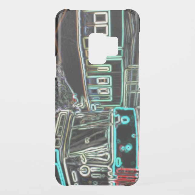 CLRV Neon at stn Samsung Galaxy S9 Case (Back)