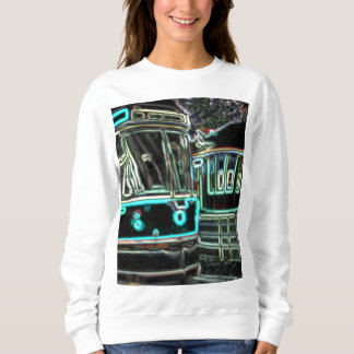 CLRV Neon at stn Women's Basic Sweatshirt