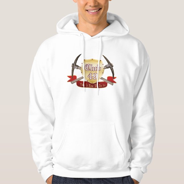 Club 49 Hooded Sweatshirt (Front)