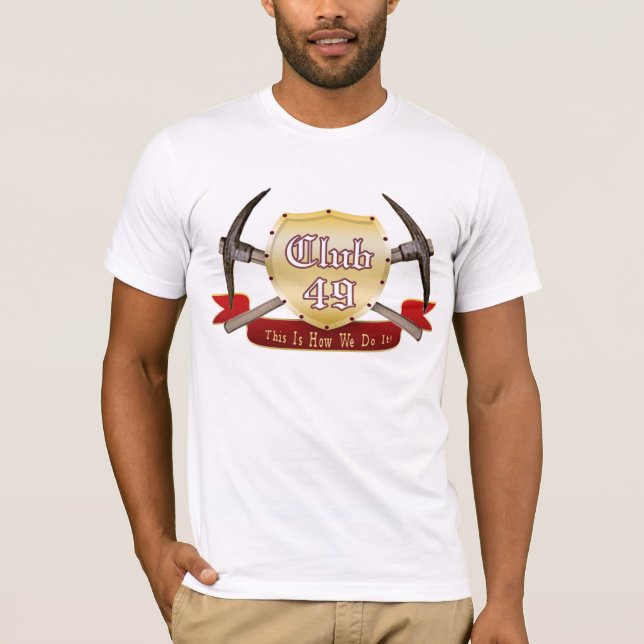 Club 49 Ladies Twofer Sheer Long Sleeve (Fitted) T-Shirt (Front)