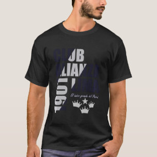 Club Alianza Lima Corazon Peruvian Soccer Men Wome T-Shirt