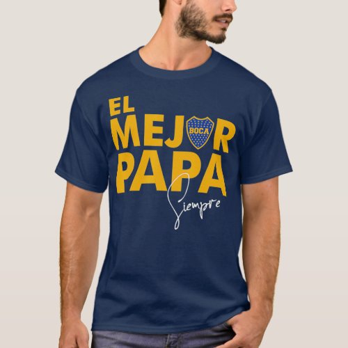 Club Atletico Boca Juniors El mejor Papa Tshirt