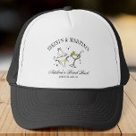 Club Bachelorette Party Favor Beach Bridal Custom Trucker Hat<br><div class="desc">Bikini's & Martini's! Nothing more chic than the trending club bachelorette theme! Wonderful Bach party Favor for all your bridesmaids and maid of honor!</div>