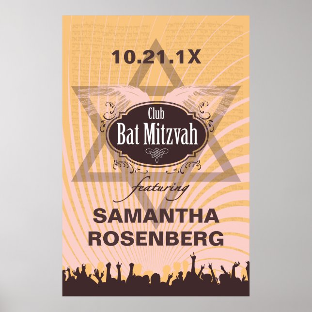 Club Bat Mitzvah Poster (Front)
