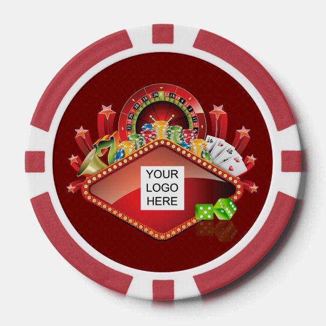 Club Casino Night Poker Chips (Front)