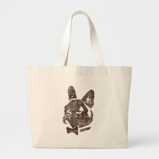 CLUB CHIEN Vintage Logo Large Tote Bag