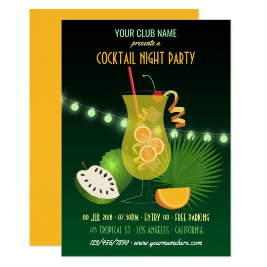 Business Cocktail Party Invitations 9