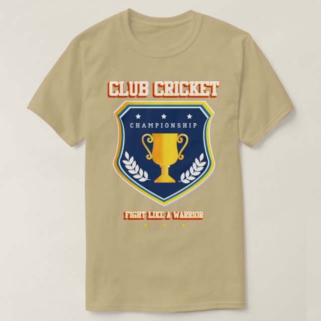 Club cricket4  T-Shirt (Design Front)