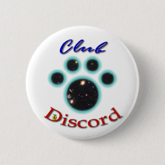 club discord paw button! pinback button