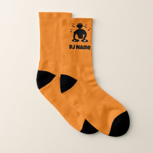 Club DJ Sound Mixer _ Disc Jockeys motif Socks