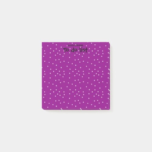 Club Dotty Yellow Post_it Notes