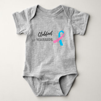 Club foot warrior baby onsie  baby bodysuit