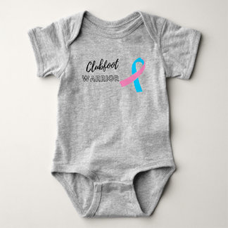 Club foot warrior baby onsie  baby bodysuit