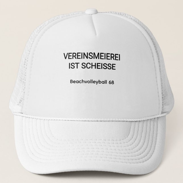 club fun trucker hat (Front)