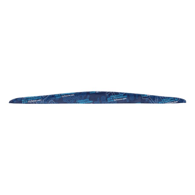 Club ID Sash Tie Headband (Front)