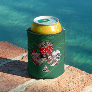 Club - Las Vegas Playing Card Shape Can Cooler