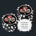 Club - Las Vegas Playing Card Shape Poker Chips<br><div class="desc">* Playing Card Shape with images including the Las Vegas Welcome sign, craps table, red dice, slot machines, bingo and more Las Vegas Icons - a real Gamblers Delight ! * Nice as a parting gift, wedding reception gifts or Las Vegas personalized Wedding gift for your wedding crew. * Poker...</div>