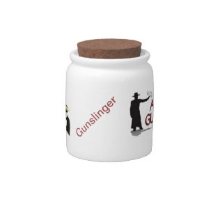 Club Logo Candy Jar with Dual Peacemakers