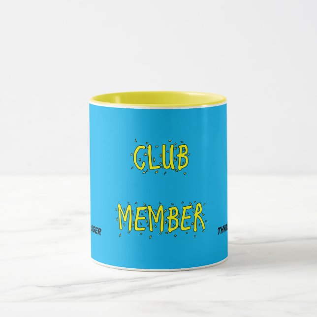 CLUB MEMBER Mug (Center)