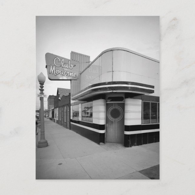 Club Moderne Bar, Anaconda, MT Postcard (Front)