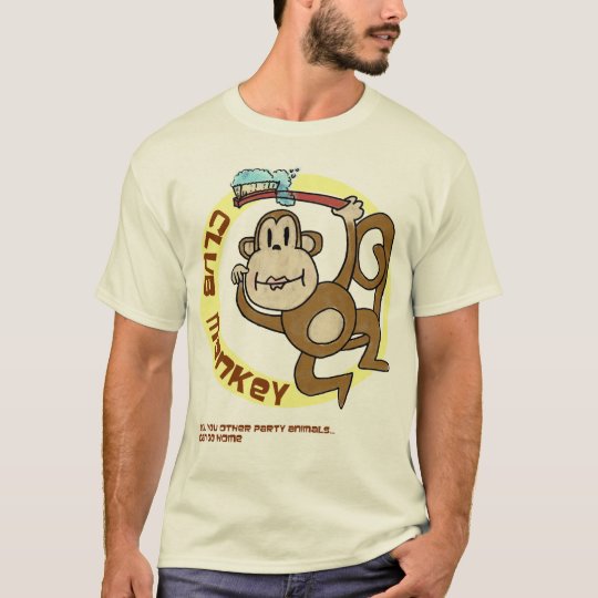 Club Monkey stays behind to clean-up T-Shirt