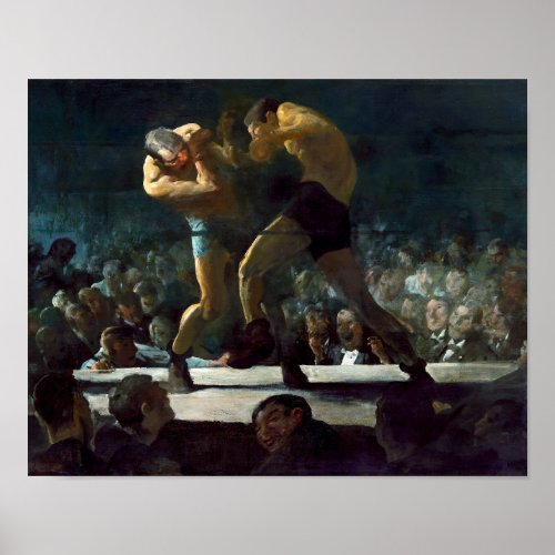Club Night  George Bellows  Poster