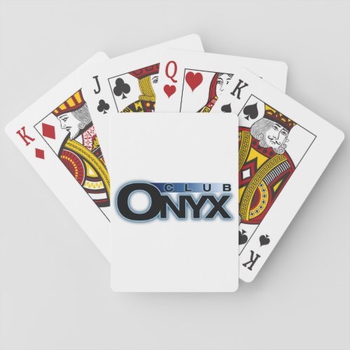 Club Onyx Playing Cards