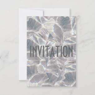Club Party Diamond Gray Invitation Vip Invitation