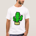 Club Penguin Cactus Pin MEME ANIME CARTOON T-Shirt