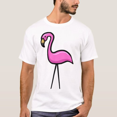 Club Penguin Flamingo MEME ANIMA MANGA T_Shirt