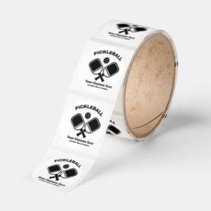 Club Pickleball  Custom Classic Round Sticker